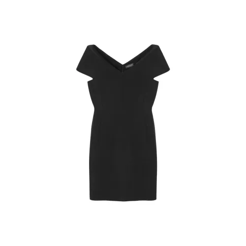 VERSACE Short-Sleeved Dresses Women's Black