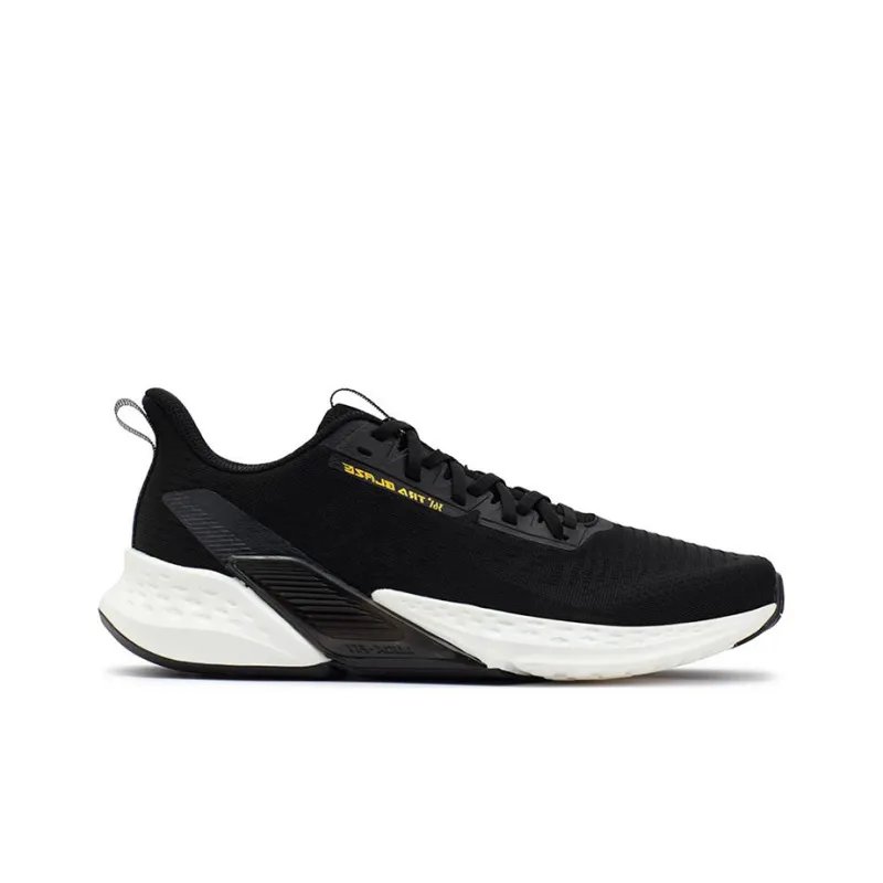 361° Cushioning Anti Slip Wear Resistant Breathability Low Top Running Shoes Men's Black-1