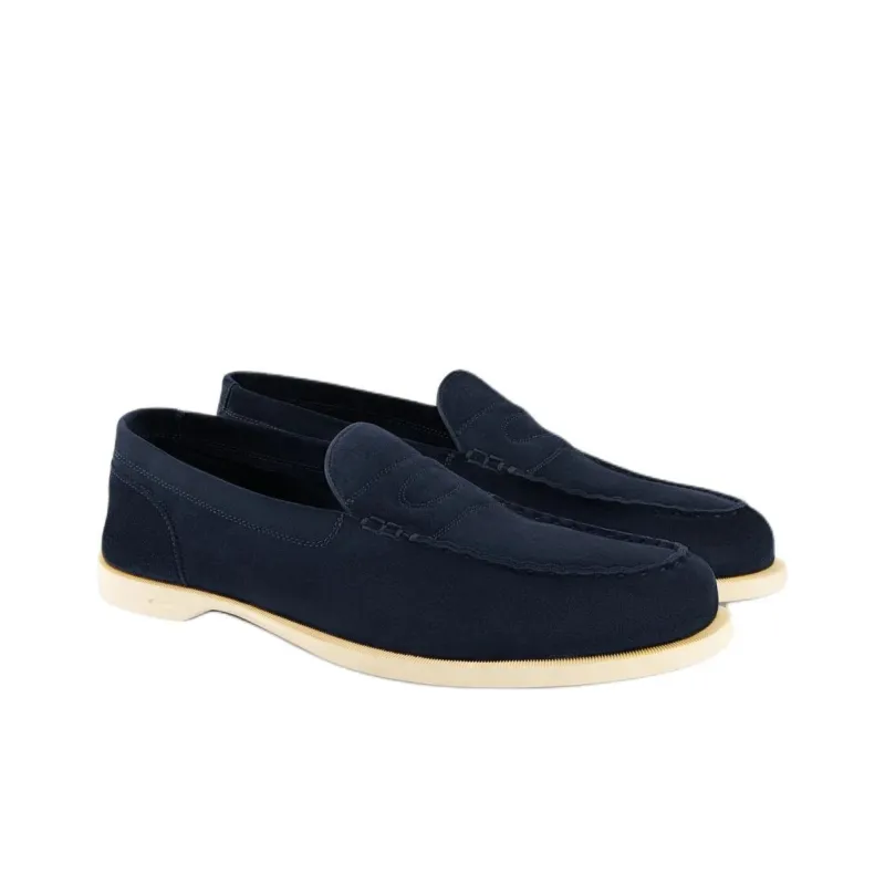 JOHN LOBB Pace Suede Loafers-2