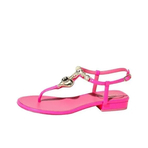 CHANEL Strap Sandals Women's Pink