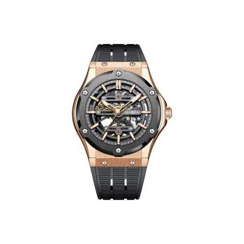 HaofaTourbillon Automatic Mechanical Movement Watch Men's Watches Cut Out Dial 1913 6