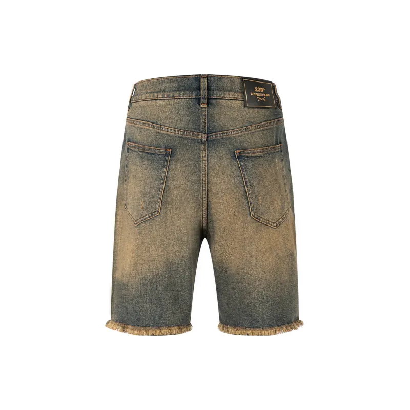 23R+ Denim Shorts Men Blue-1