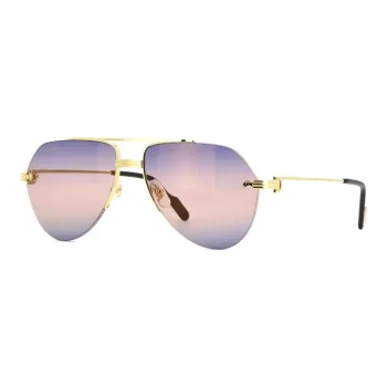 Cartier Aviator Frame Sunglasses