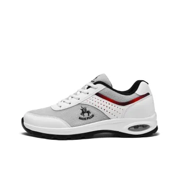 NAIKPLLO Casual Shoes Men Low Top White/Black/Red