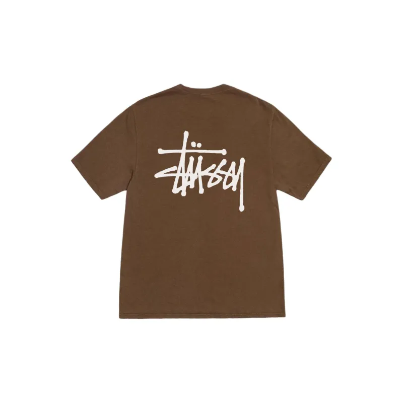 Stussy Basic Stussy Pigment Dyed T shirt-3