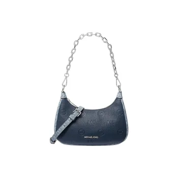 MICHAEL KORS Polyurethane PU Portable Crossbody Bag, Shoulder Bag Women's Marine Blue