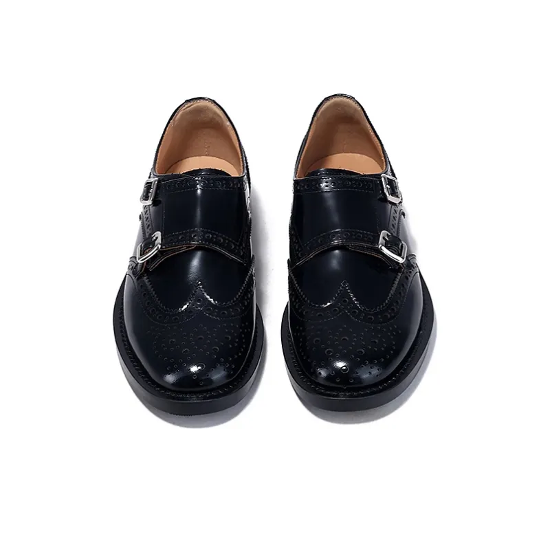 Brut Ros′e Casual Single Shoes 2cm Women's Black-3