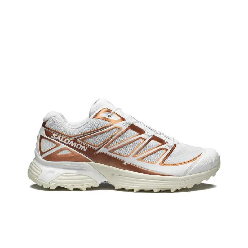 SALOMON XT Pathway Metallic Sneakers 'White Ftw Copper Almond Milk'-1