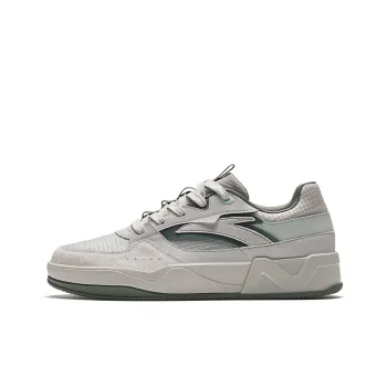 Anta C37 Height Increasing Lightweight Low Top Skateboard Shoes Men's Gray Green