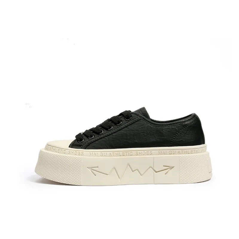 CENTRAL&KITTY Lightweight And Breathable Low-Top Skateboard Shoes Women's-10