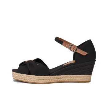 Tommy Hilfiger One Strap Sandals 7cm Women's Black