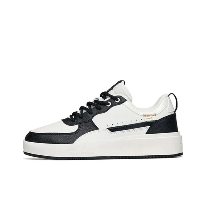 ANTA Women's Milk-in-Water Skate 'White Black'-0