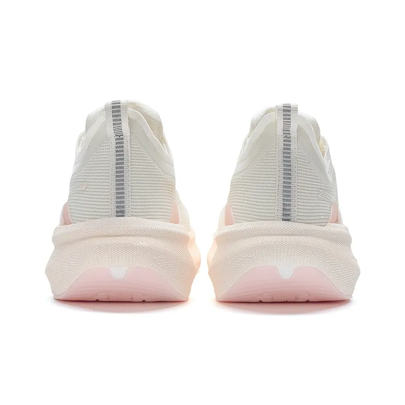 XTEP Two Thousand Kilometers 2.0 Running Shoes Women's Low Top Sail White/Cherry Blossom Pink-3