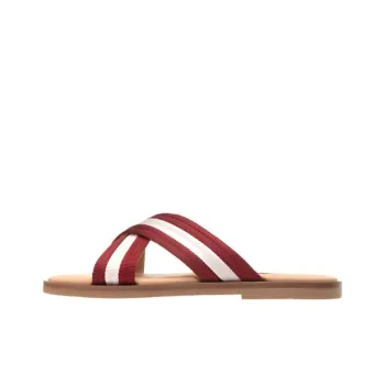 BALLY Slip Resistant Slide Slippers Men's Brown