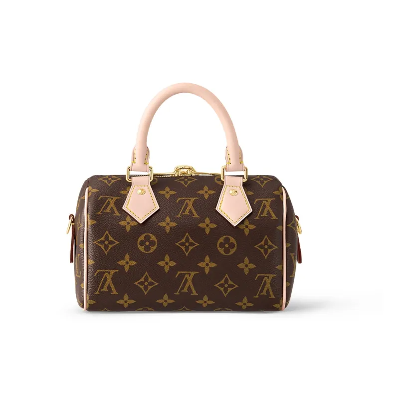 LOUIS VUITTON Speedy Bandouliere 20 Monogram Black-2