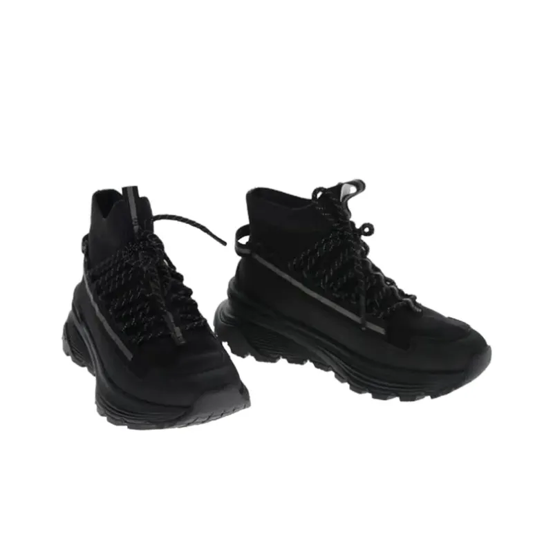 Moncler Monte Runner Knit High-Top Sneakers Women's-4