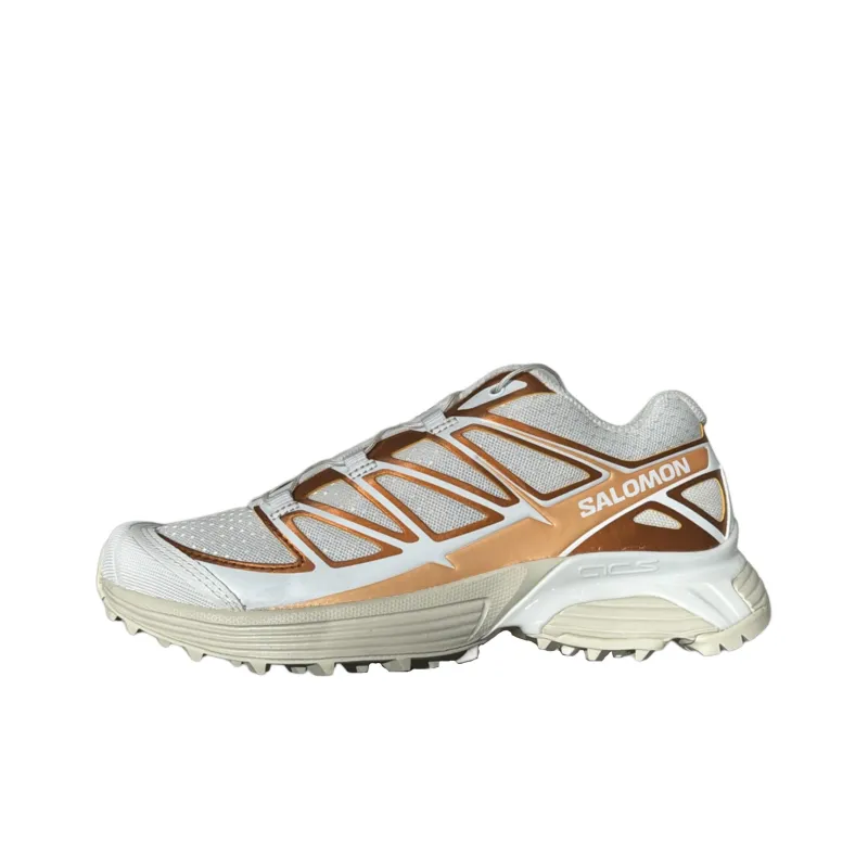 SALOMON XT Pathway Metallic Sneakers 'White Ftw Copper Almond Milk'-0