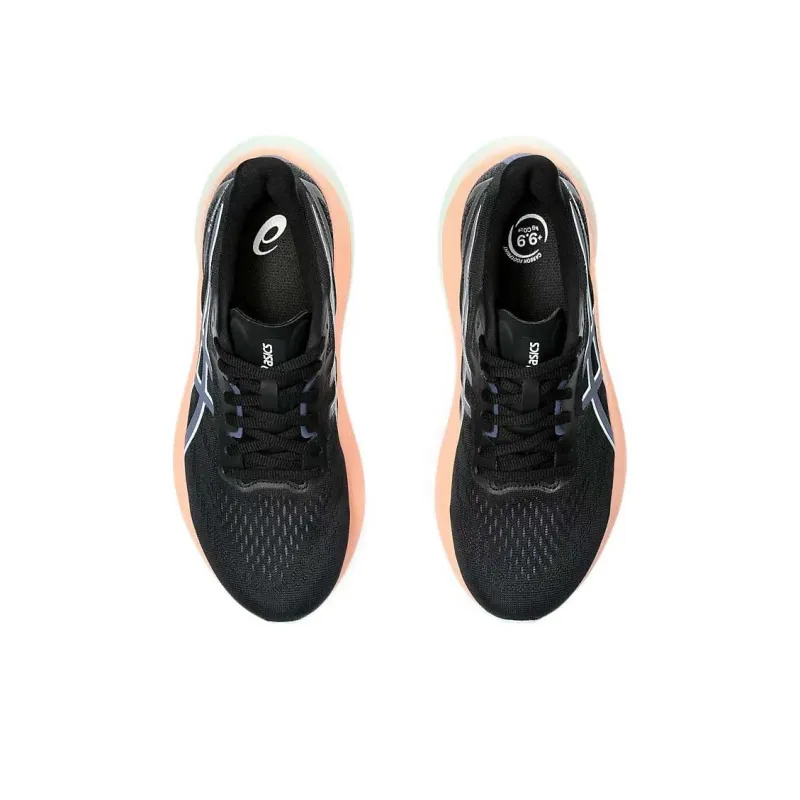 Asics GT 2000 12 Anti Slip Wear Resistant Low Top Running Shoes Women's Black Pink-3