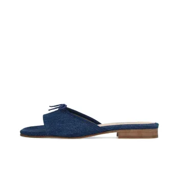 Repetto Slide Slippers Women's Dark Blue