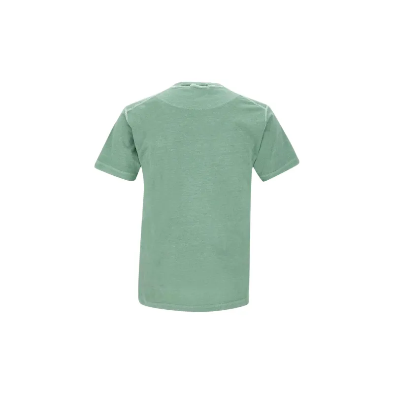 STONE ISLAND Compass motif Mélange T shirt-1