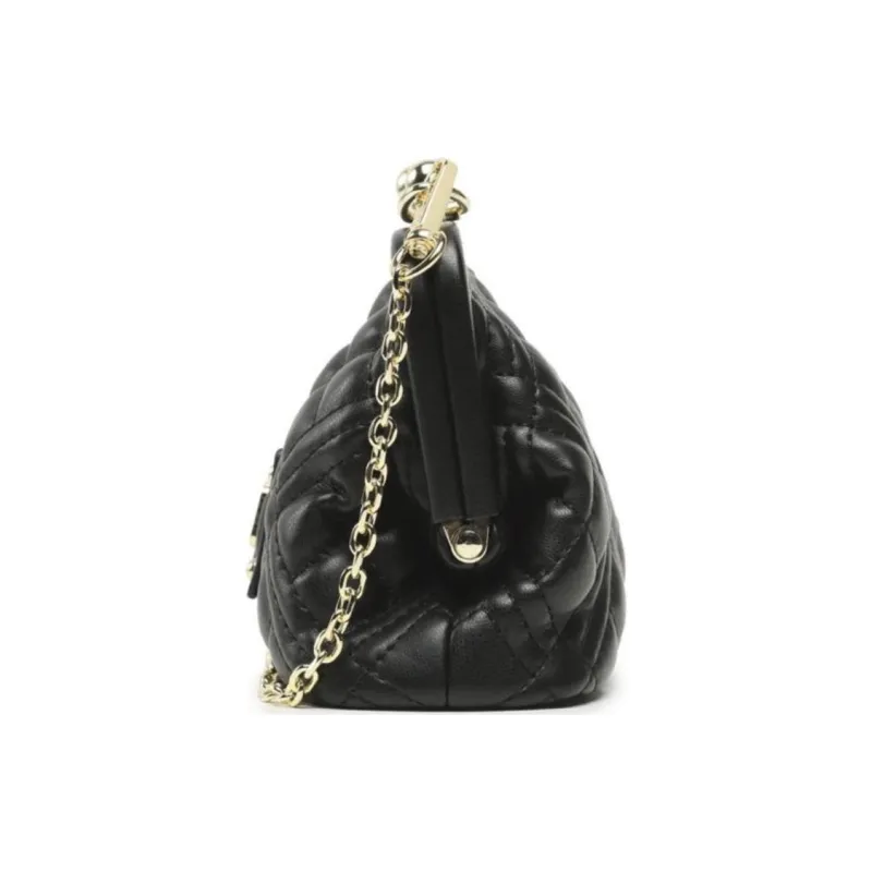 LOVE MOSCHINO Polyurethane Clutches Shoulder Bag Crossbody Bag Women's Black-2