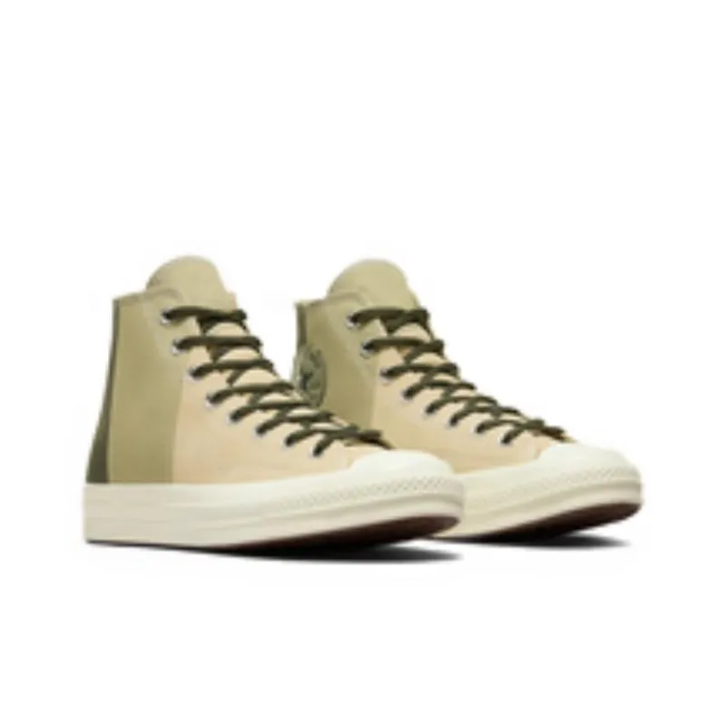 Chuck 70 Converse High 'Patchwork Suede Nutty Granola Green'-2