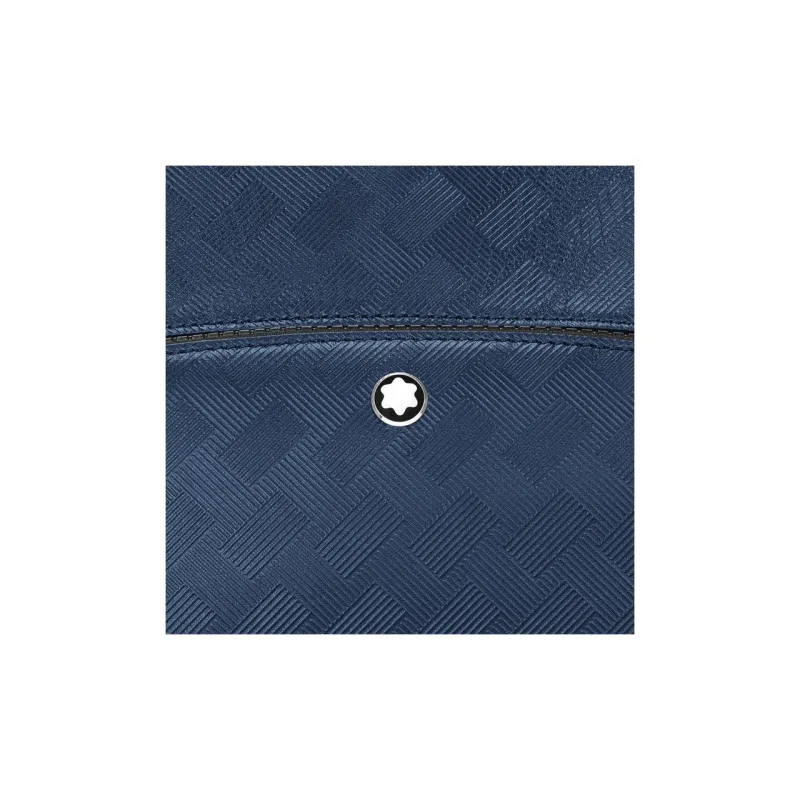 MONTBLANC Leather Backpack Tubas Men's Ink Blue-2