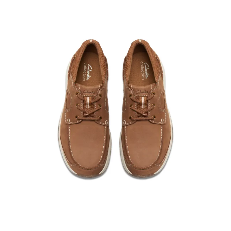 Clarks Casual Shoes Men Low Top Light Umber-3