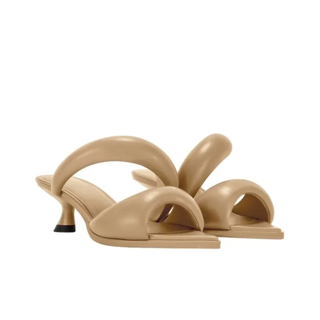 JW PEI Kitten-heel Leather Mules-14