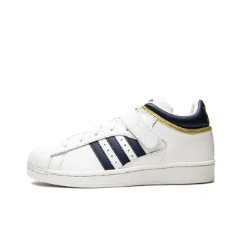 Adidas Originals Pro Shell White Navy Gold Metallic