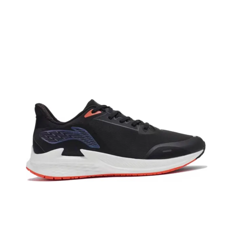 LiNing Anti Slip And Wear Resistant Breathable Low Top Running Shoes Women's Black-1