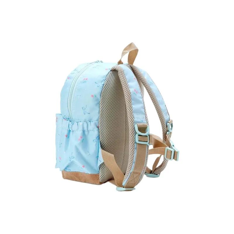 Sanrio Polyester Backpack Trumpets Women's Blue-1