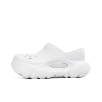 GOTO Dolphin Clogs Women's Iridescent White