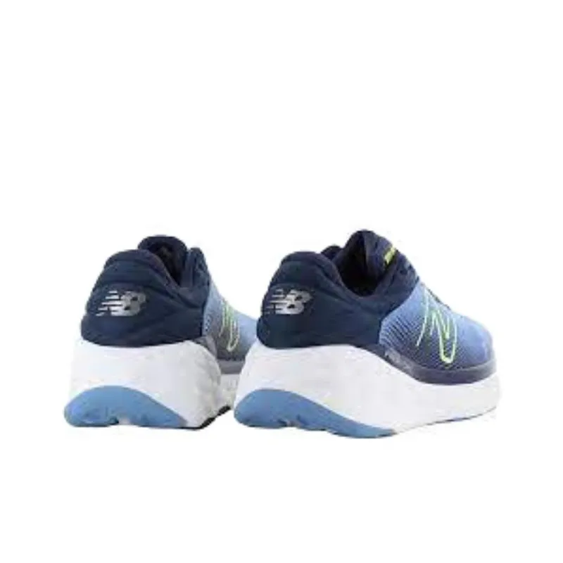 New Balance Fresh Foam X 840v1 Slip Resistant Low Top Running Shoes Unisex Blue White Green-4