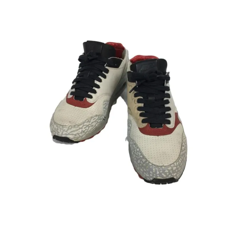 Nike Air Max 1 Nl Premium Elephant Print Neutral Grey Varsity Red 2005-3