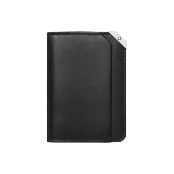 MONTBLANC Meisterstuck Leather Business Card Holder Card Holder Card Wallet Men's Black