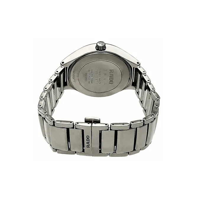 RADO Realme Collection Automatic Mechanical Movement Men's Watch 40mm Gray Dial Ceramic Watch Case Ceramic Strap-3