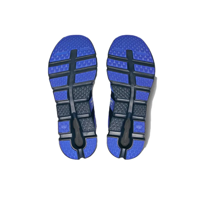 On Cloudrunner Cushioning Low Top Running Shoes Men's Blue-4