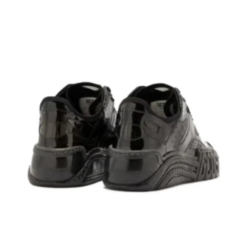 GCDS Slip-Resistant Cushioning Wear-Resistant Low-Top Casual Shoes Unisex Black-2