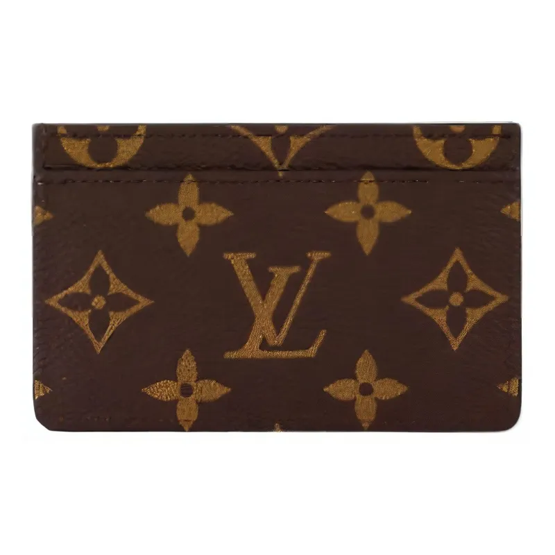 LOUIS VUITTON Card Holder Blue/Green-3