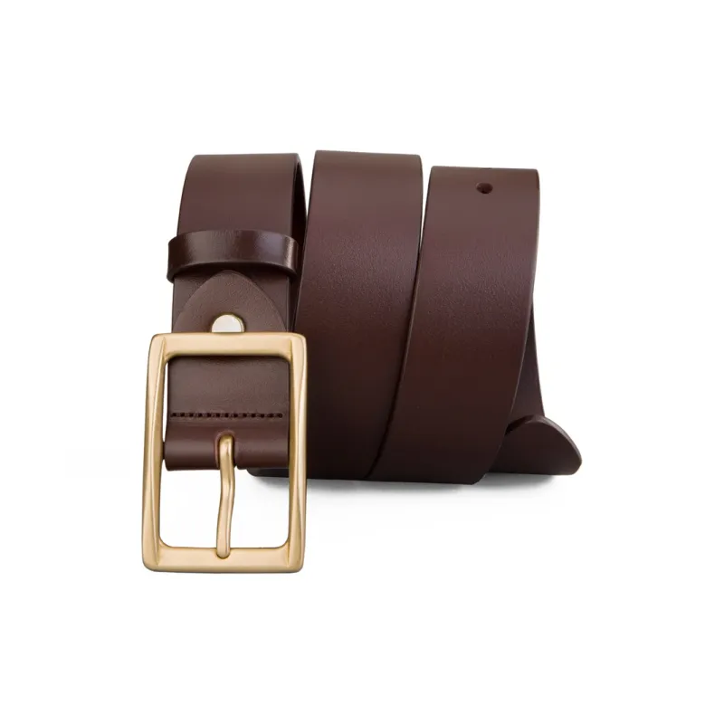 Cows Reign Single Layer Top Grain Cow Leather Leather Belts Men's Width 3.7CM-6