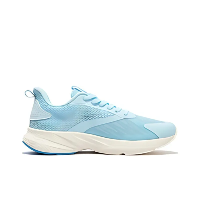 361° Speed Cushioning Wear Resistant Low Top Running Shoes Men's Blue White-1