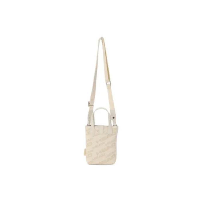 HEAD Fabric Small Square Bag Crossbody Bag Shoulder Bag Small Size Women's Beige-2
