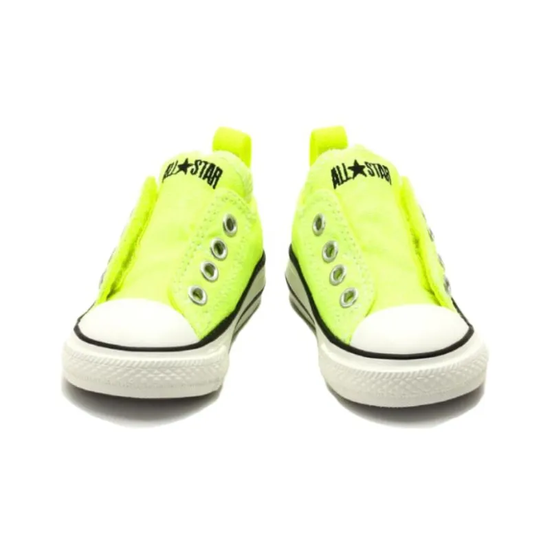 Converse All Star Slip Resistant Low Top Skateboard Shoes Women's Yellow-3