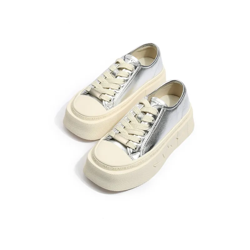 CENTRAL&KITTY Lightweight And Breathable Low-Top Skateboard Shoes Women's-7