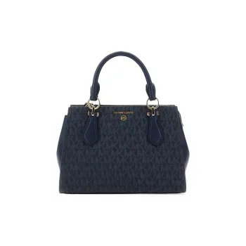 MICHAEL KORS MARILYN Polyester Canvas Polyurethane Crossbody One Shoulder Handbags Small Size Women's Blue