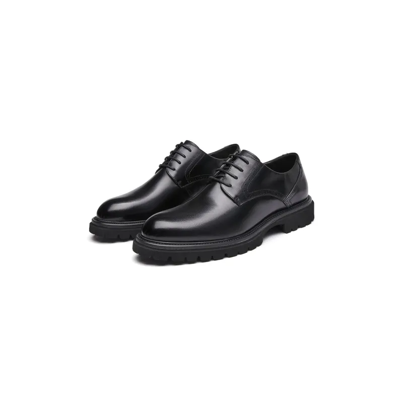 PLO CART Men's Casual Shoes Men Low Top Black/Brown-2