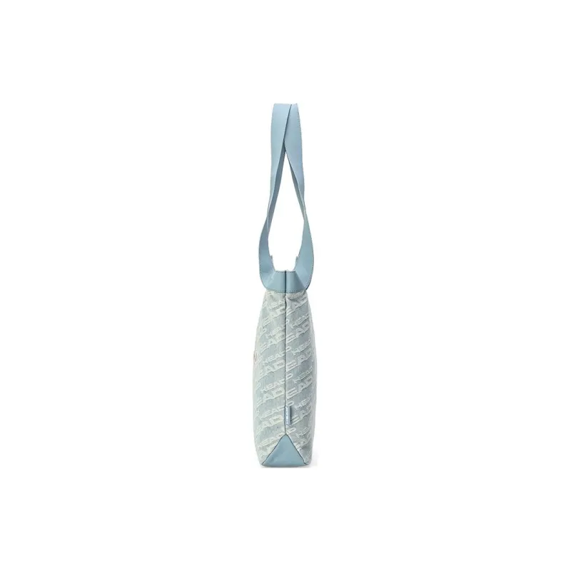 HEAD Fabric Tote Bag Shopping Bag Portable Crossbody Bag Shoulder Bag Large Size Unisex Light Blue-2
