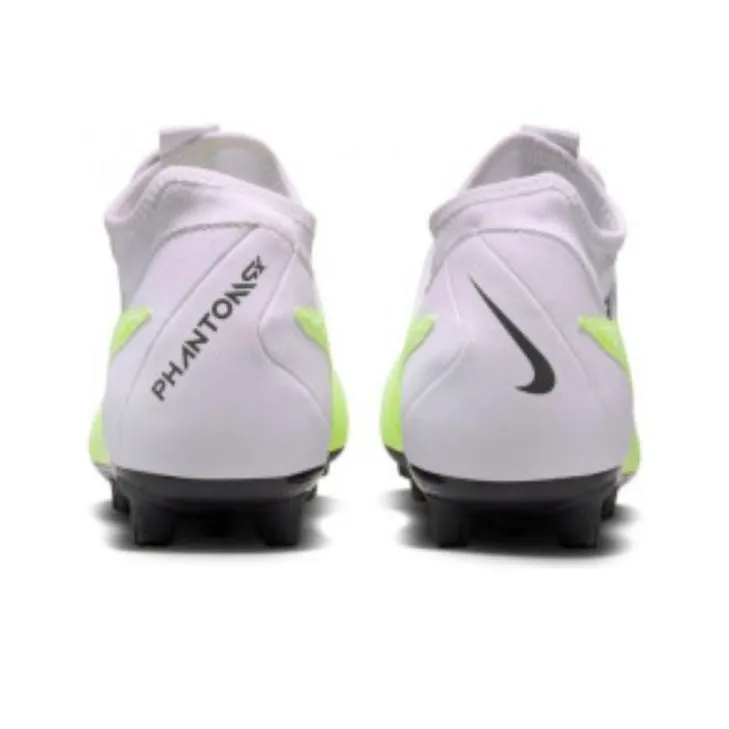 Nike Phantom GX HG Rubber Short Studs Soccer Shoes Men's White Green-3