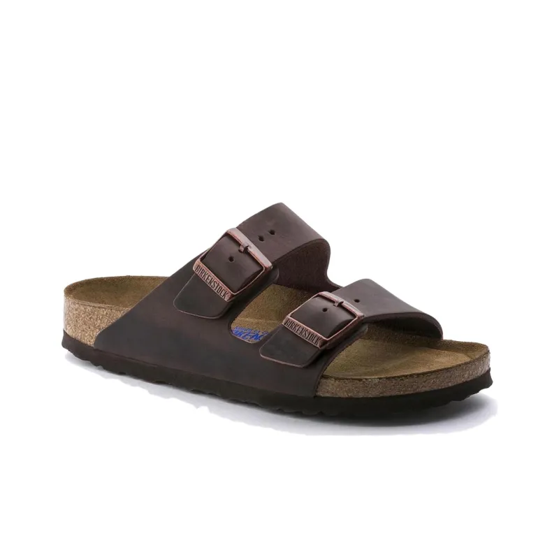 Birkenstock Arizona Soft Footbed Oiled Leather Narrow Fit 'Habana'-5